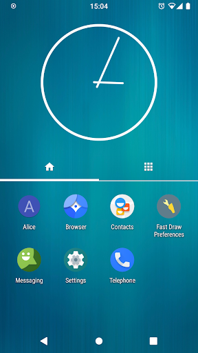Android application Fast Draw Launcher screenshort