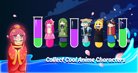 Anime Sort: Color Puzzle Game