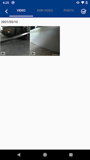 Abee Dashcam Screen 3