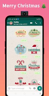 Christmas Animated Stickers Screenshot