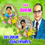 Cover Image of Download Bhim Ambedkar Dual Photo Frames 1.0 APK
