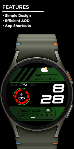 Night ver 49 - watch face screenshot 1