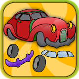 Car puzzles for toddlers icon