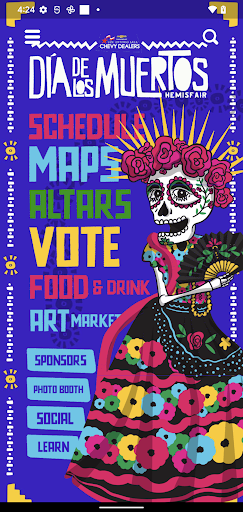 Android application Día de los Muertos @ Hemisfair screenshort