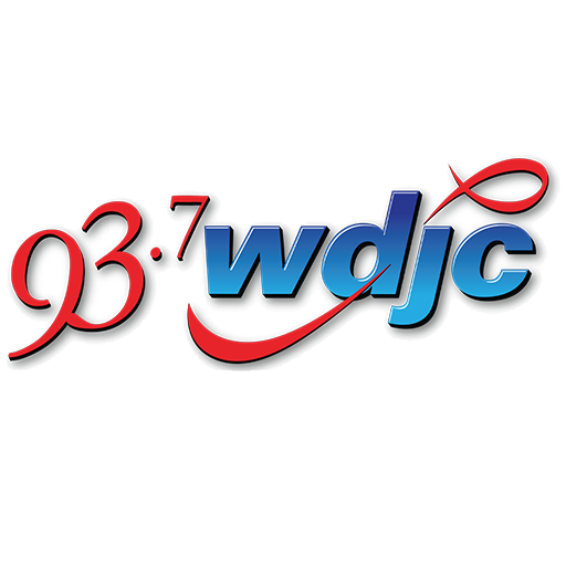 93.7 WDJC RADIO logo