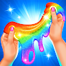 Rainbow Glitter Slime Maker Game icon