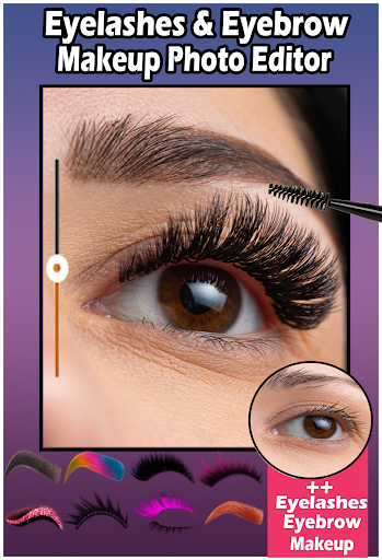 Android application EyeLashes & EyeBrow Makeup screenshort