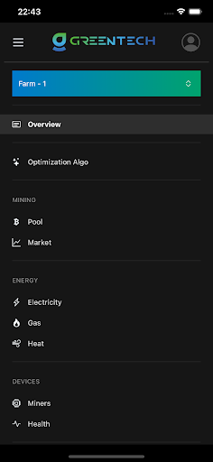 GT Energy Manager Screen 3