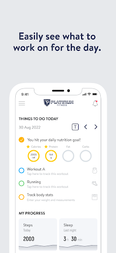 Screenshot of Platinum Fitness