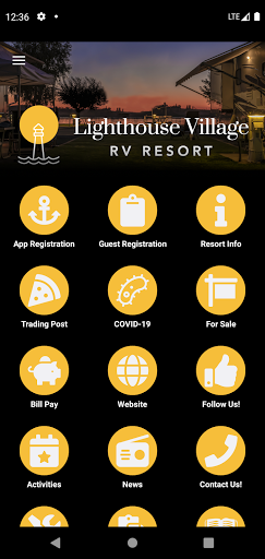 Android application Lighthouse Village RV Resort screenshort