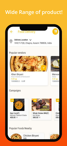 BuyEat-Food & Grocery Delivery Screen 3