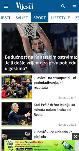 Vijesti Screenshot 4 - AppWisp.com