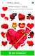 screenshot of WASticker - Love Flowers