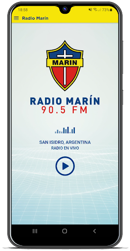 Android application Radio Marin 90.5 screenshort