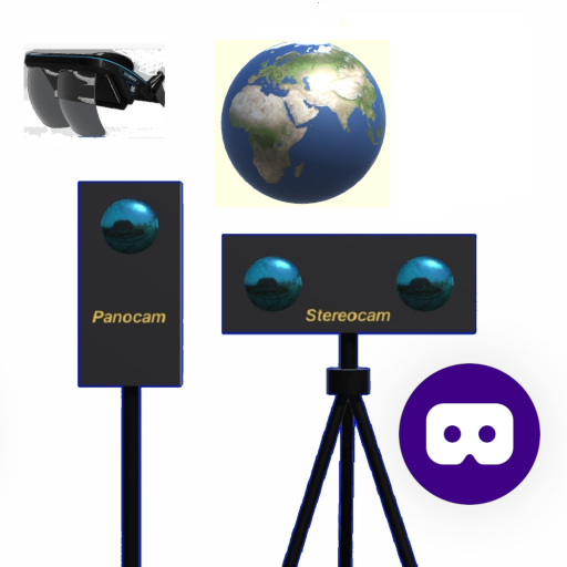 Travel in 360 and 3D Prism logo