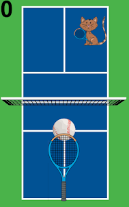 TENNIS WITH CAT