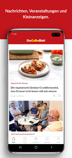 Android application Das Gelbe Blatt screenshort