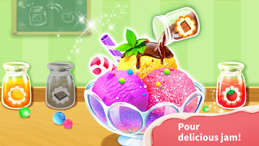 Baby Panda's Ice Cream Shop 9.69.59.13 APK + Mod (Free purchase) for Android