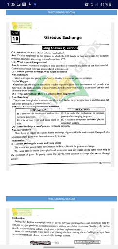 10th class biology notes Screen 3