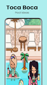 Captura de Pantalla 6 ideas de piscina de toca boca android