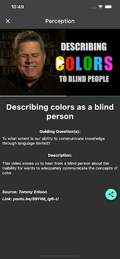 The Philosophy Channel Screen 3