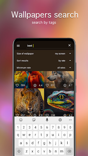 Screenshot of Animal Wallpapers PRO