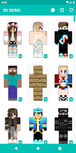 3D Pack Skins for Minecraft BE