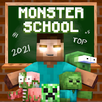 Monster School Mods Maps Skins for Minecraft