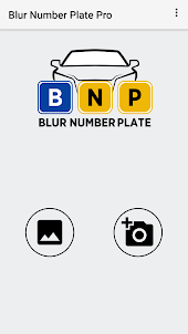 Blur Number Plate Pro
