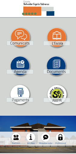 Android application Escola Salvador Espriu screenshort