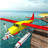 Seaplane Flight 3D Game icon