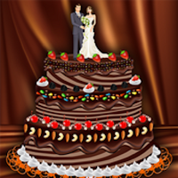 Chocolate Wedding Cake Factory Dessert Maker Game