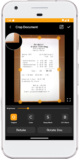 Android application AiScanner : PDF Scanner screenshort