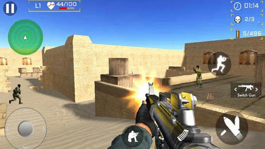 Gunner FPS Shooter Mod APK 2.6.0 (God Mode) Gallery 8