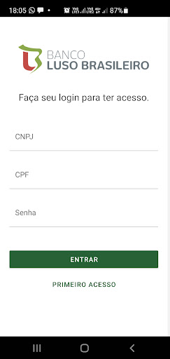 Banco Luso Brasileiro Empresas Screen 2
