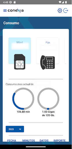 Conexia Telecom Screen 2