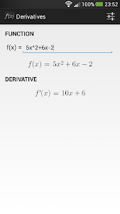 Derivatives Unknown