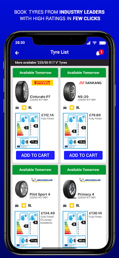 Treadmark Wheels & Tyres Screen 3