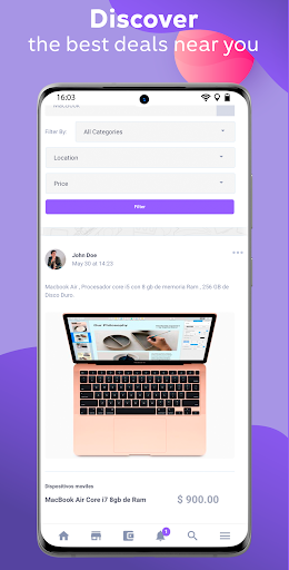Quikly Marketplace Screen 3