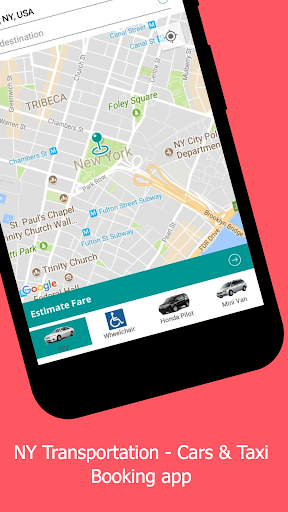 Android application NY Transportation screenshort
