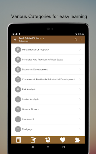 Real Estate Dictionary