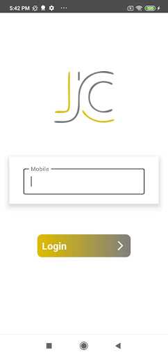 Android application Jewellers Club screenshort