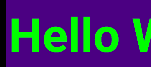 Text Display - LED Banner