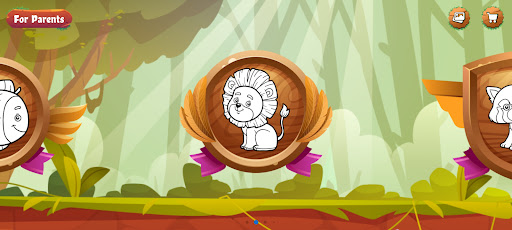 Screenshot of Animal Coloring Book for Kids