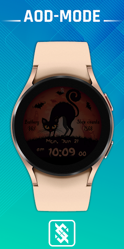 BFF19- Halloween black Cat Screen 2