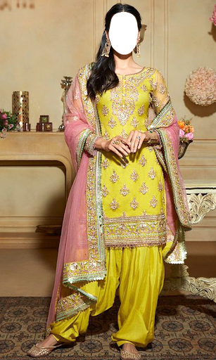 Patiyala Shahi Photo Suit