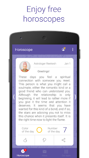 Android application Yodha My Daily Horoscope screenshort