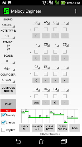 Screenshot of Melody Engineer
