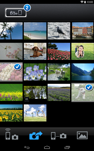 Screenshot of EXILIM Link