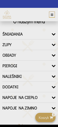 Android application Kuchnia Smaków screenshort